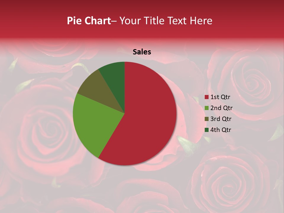 Bouquet Botanical Gift PowerPoint Template