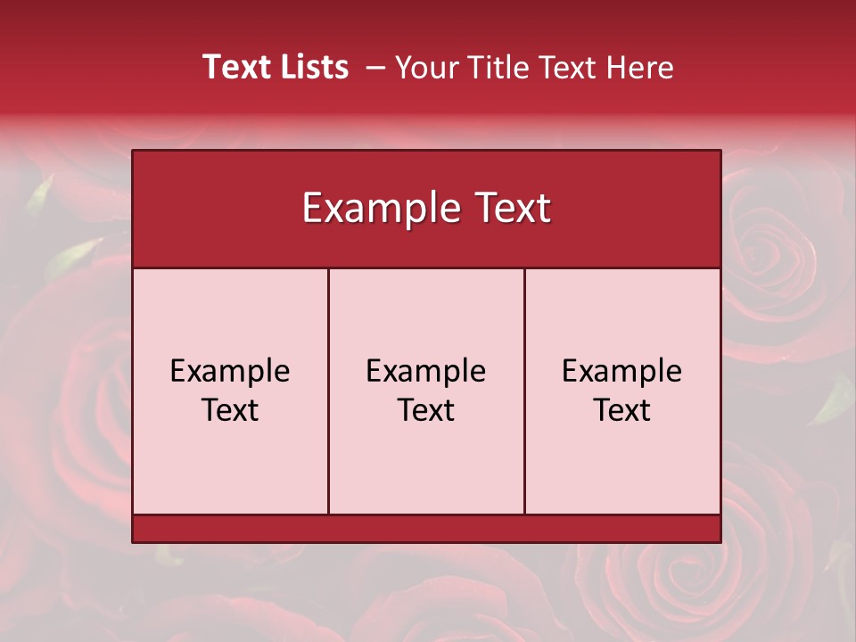 Bouquet Botanical Gift PowerPoint Template