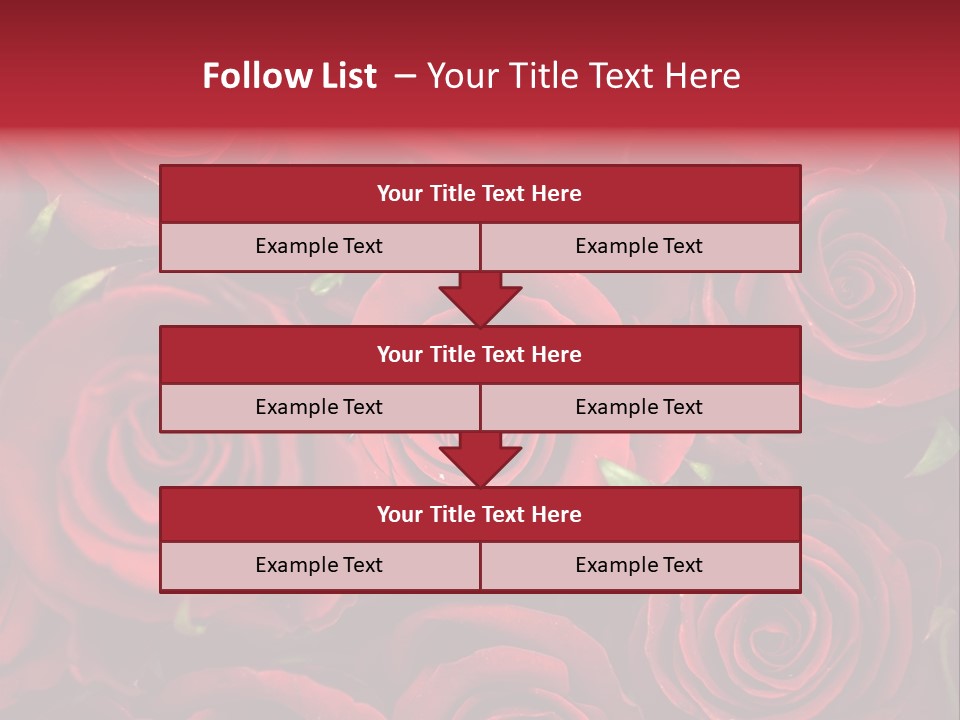 Bouquet Botanical Gift PowerPoint Template
