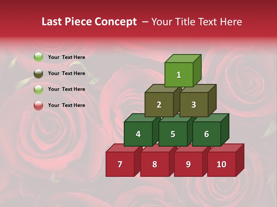 Bouquet Botanical Gift PowerPoint Template