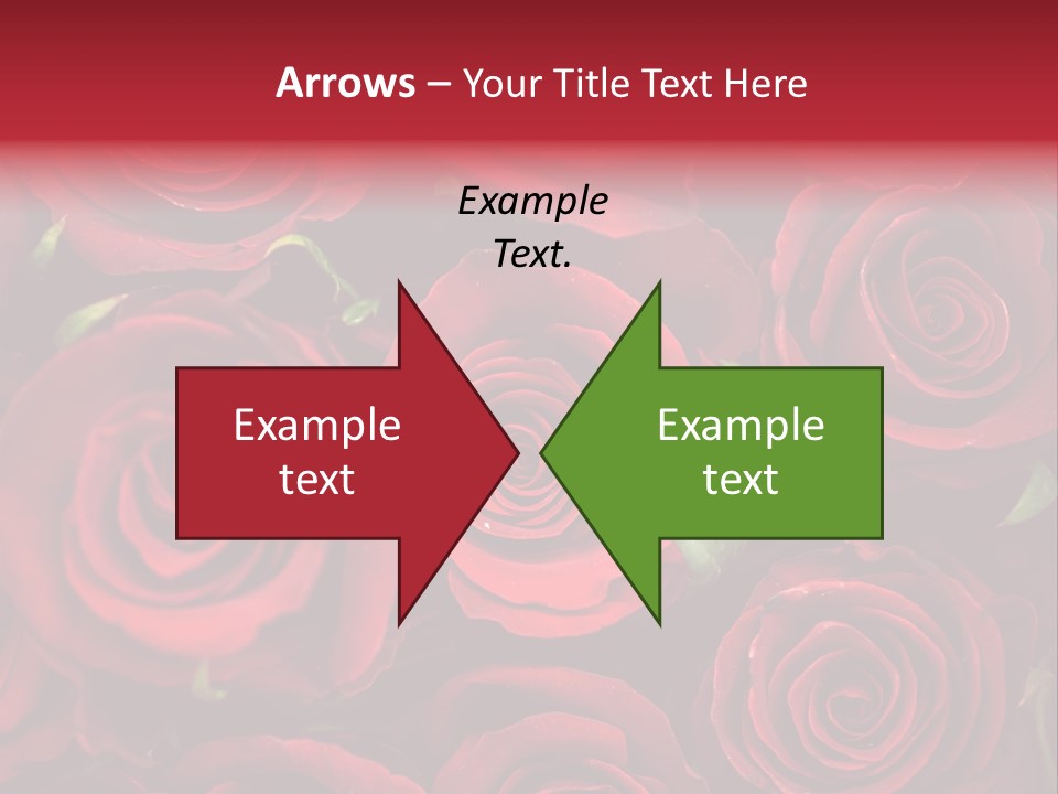 Bouquet Botanical Gift PowerPoint Template