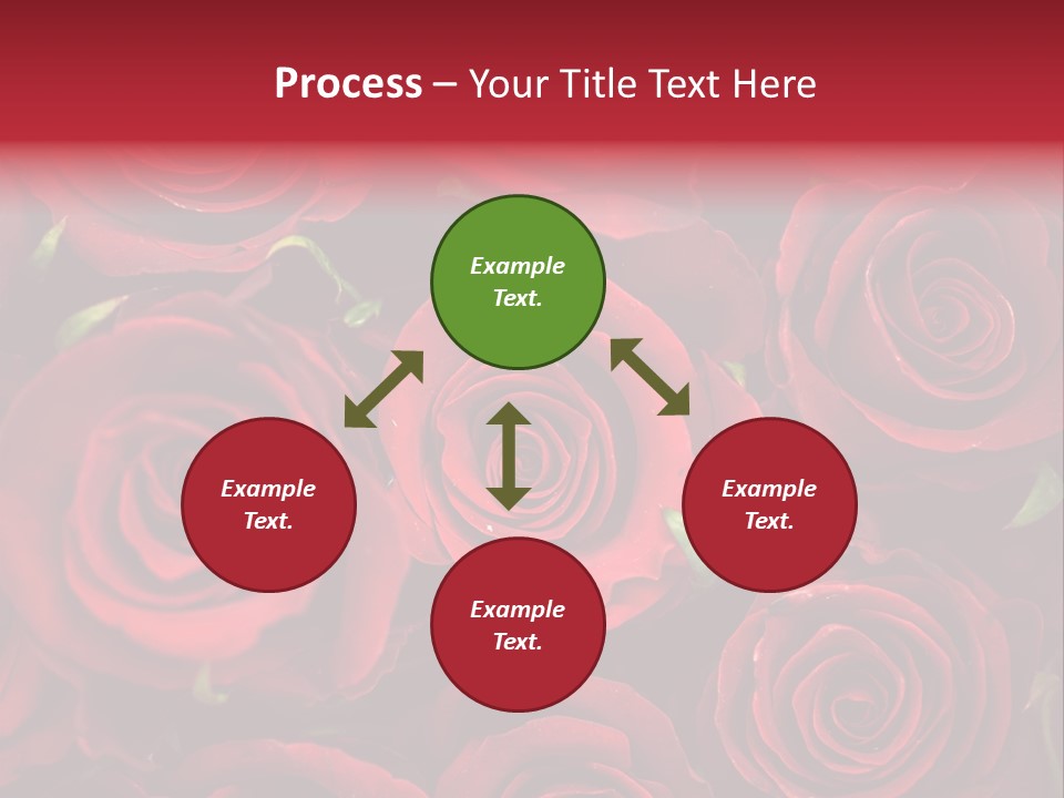 Bouquet Botanical Gift PowerPoint Template