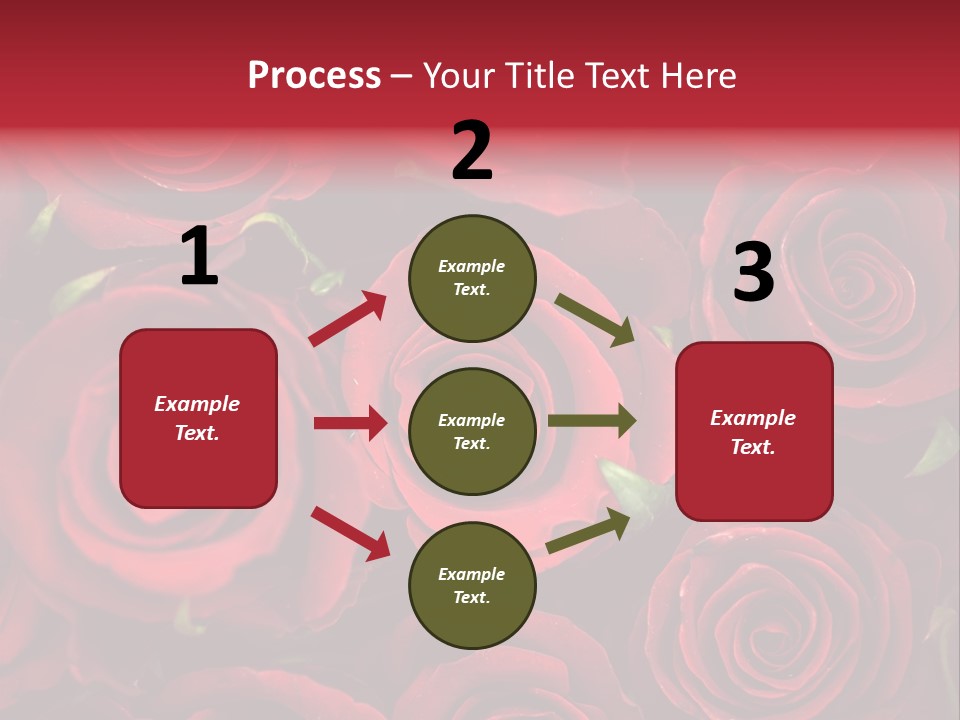Bouquet Botanical Gift PowerPoint Template
