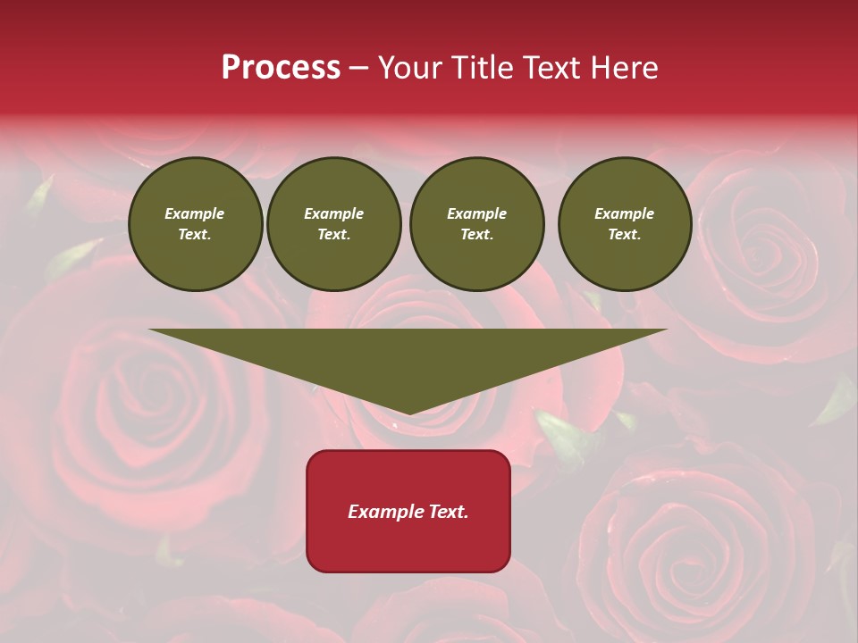 Bouquet Botanical Gift PowerPoint Template