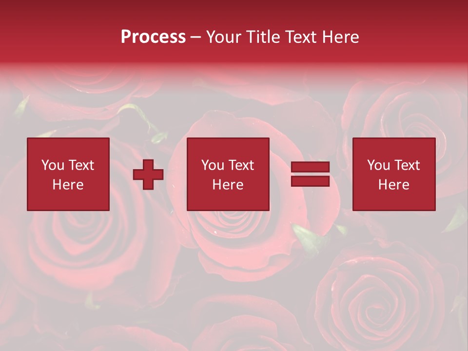Bouquet Botanical Gift PowerPoint Template