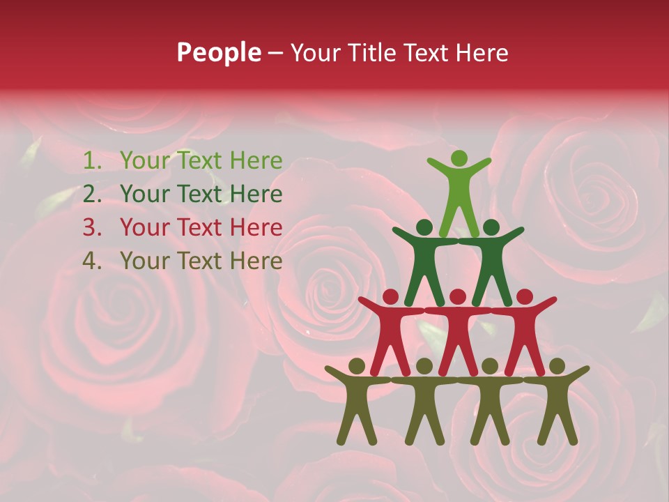 Bouquet Botanical Gift PowerPoint Template