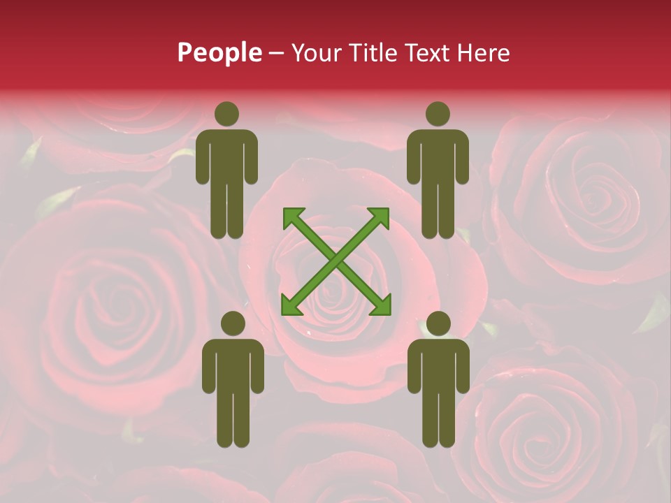 Bouquet Botanical Gift PowerPoint Template