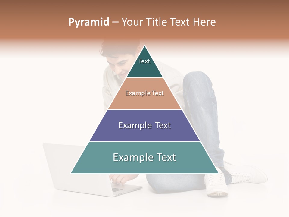 Young  Working PowerPoint Template