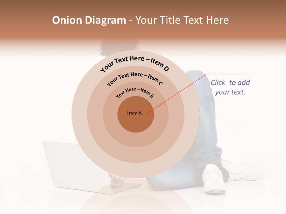 Young  Working PowerPoint Template