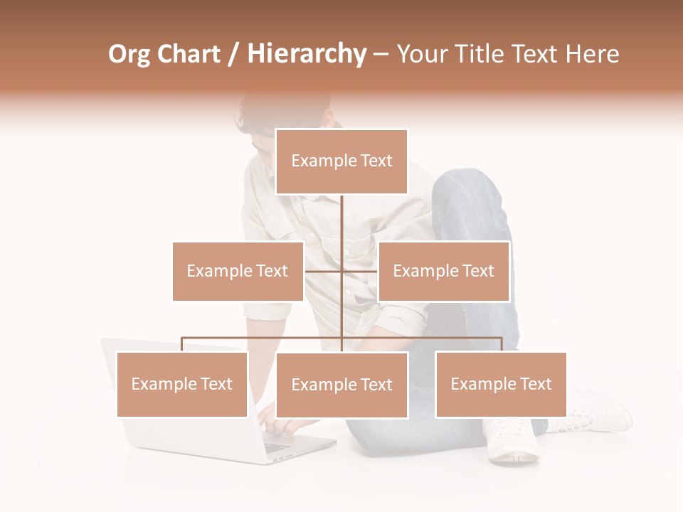 Young  Working PowerPoint Template