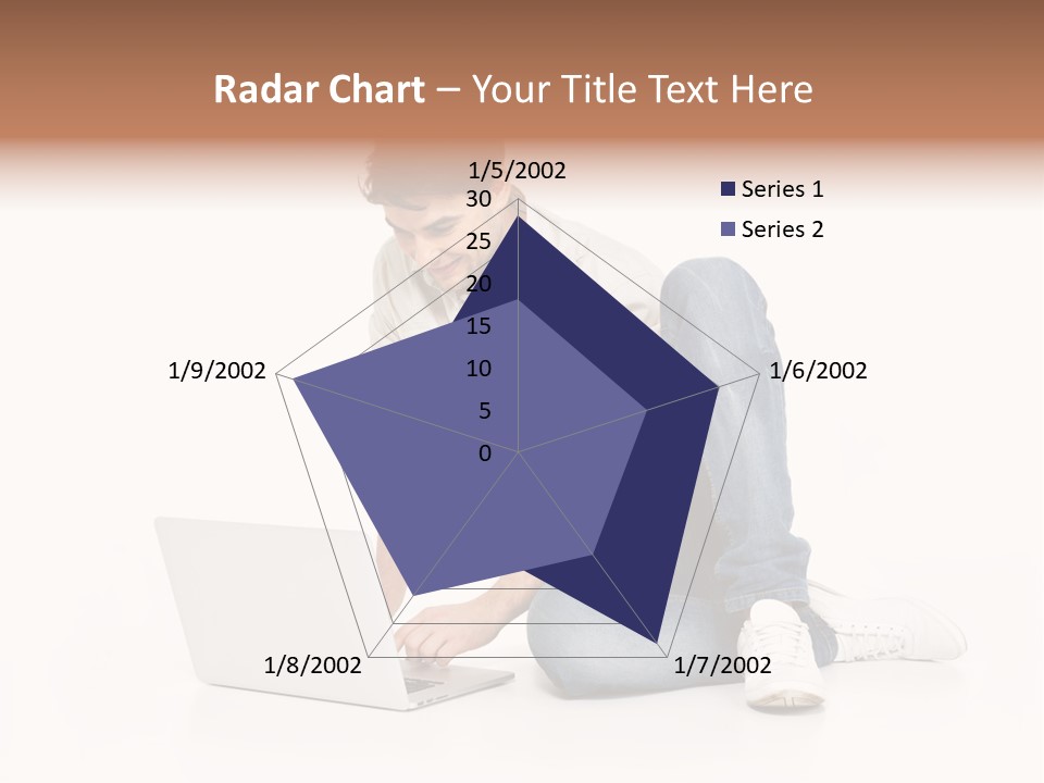 Young  Working PowerPoint Template