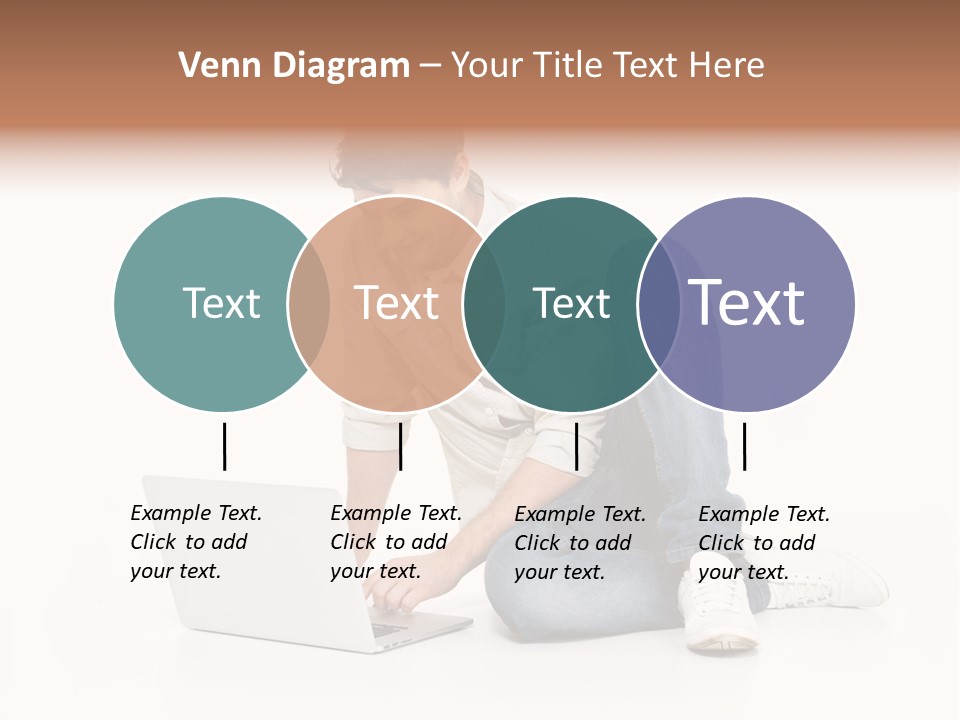 Young  Working PowerPoint Template