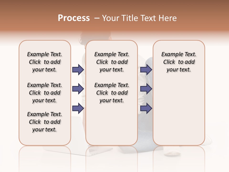 Young  Working PowerPoint Template