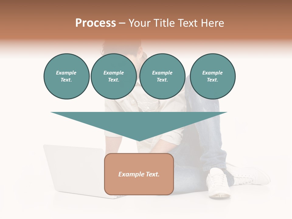 Young  Working PowerPoint Template