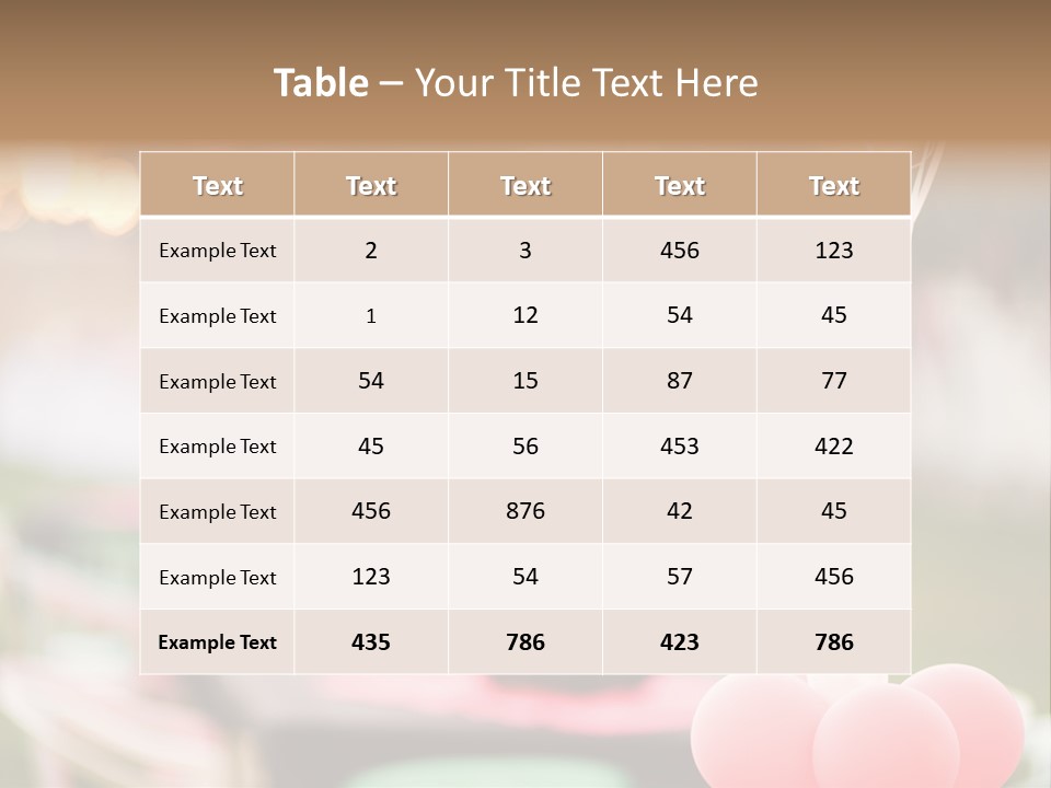 Party Theme Party Themed Party PowerPoint Template