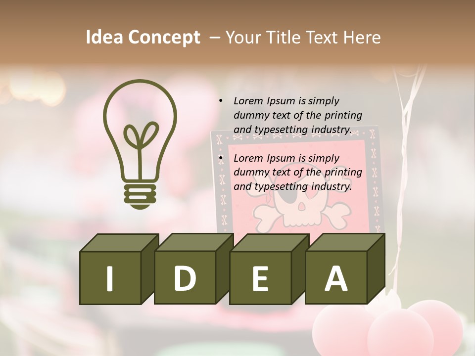 Party Theme Party Themed Party PowerPoint Template