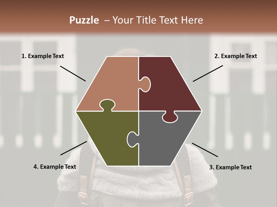 Yellow Sensual Girl PowerPoint Template