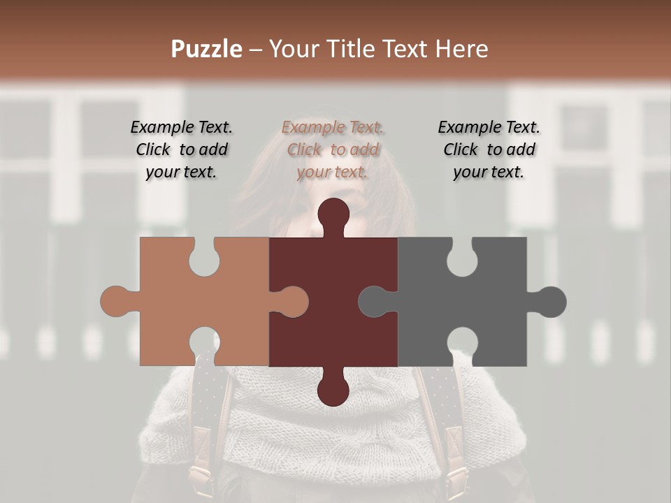 Yellow Sensual Girl PowerPoint Template