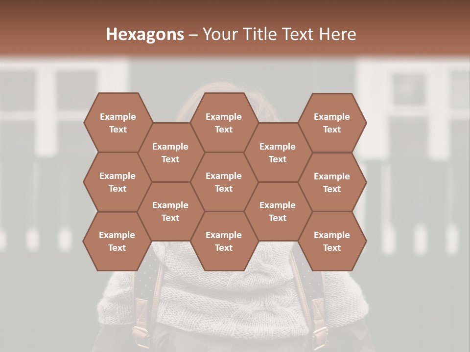 Yellow Sensual Girl PowerPoint Template