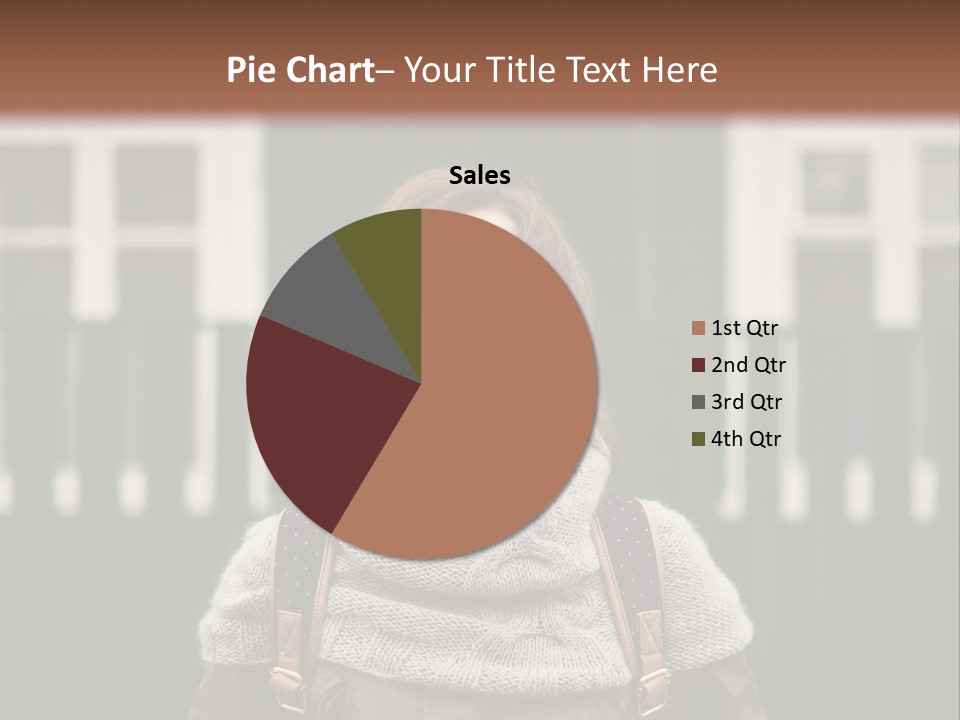 Yellow Sensual Girl PowerPoint Template