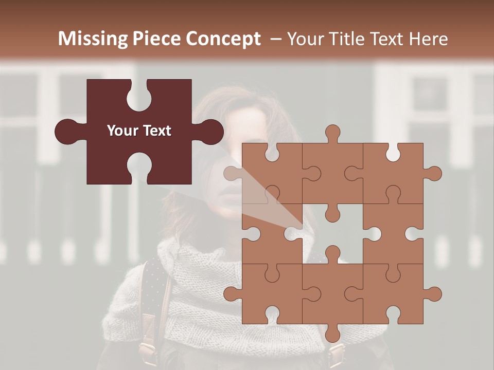 Yellow Sensual Girl PowerPoint Template