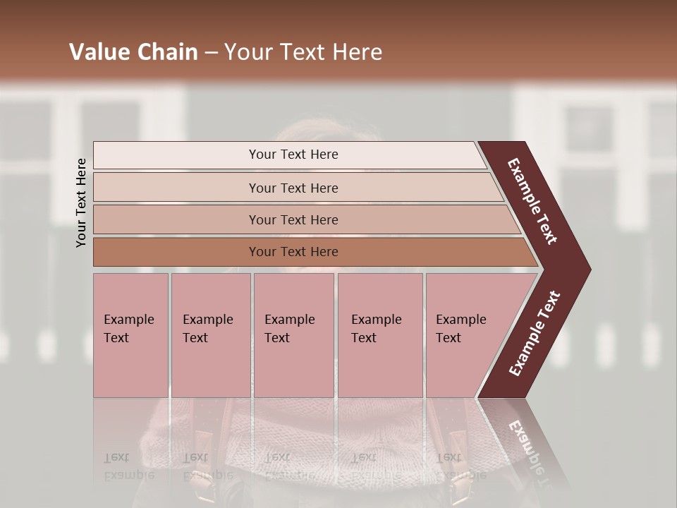 Yellow Sensual Girl PowerPoint Template