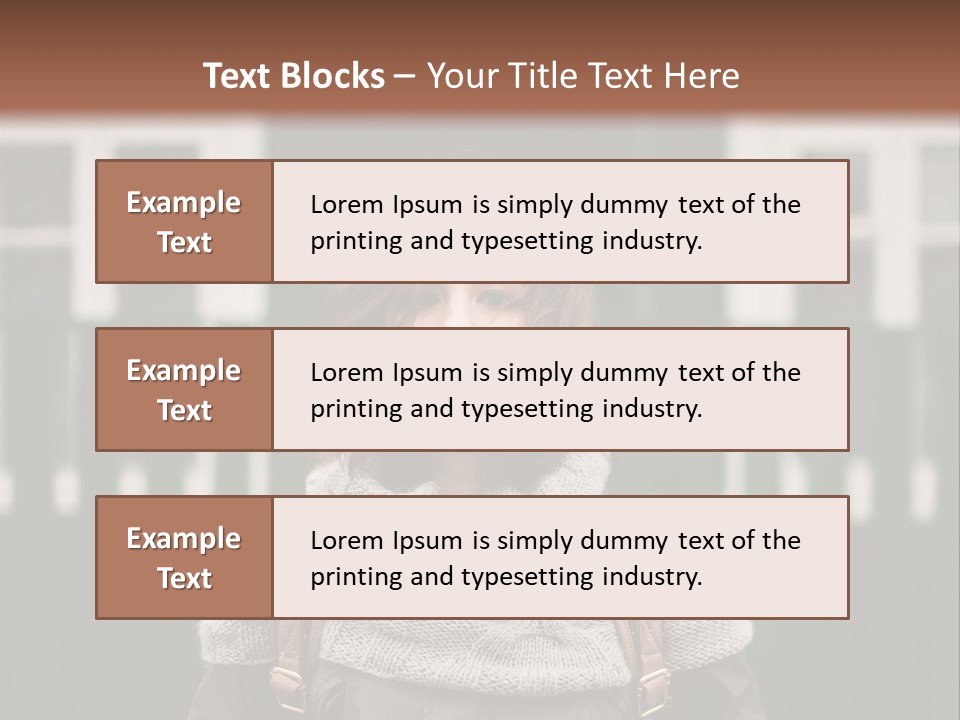 Yellow Sensual Girl PowerPoint Template