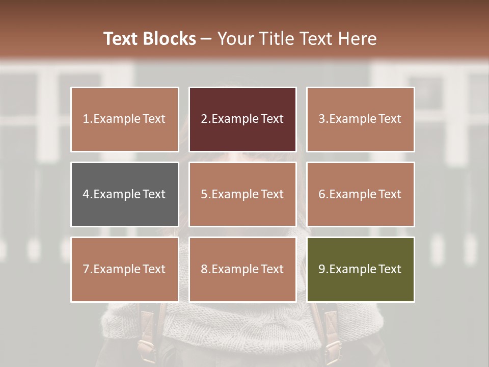 Yellow Sensual Girl PowerPoint Template