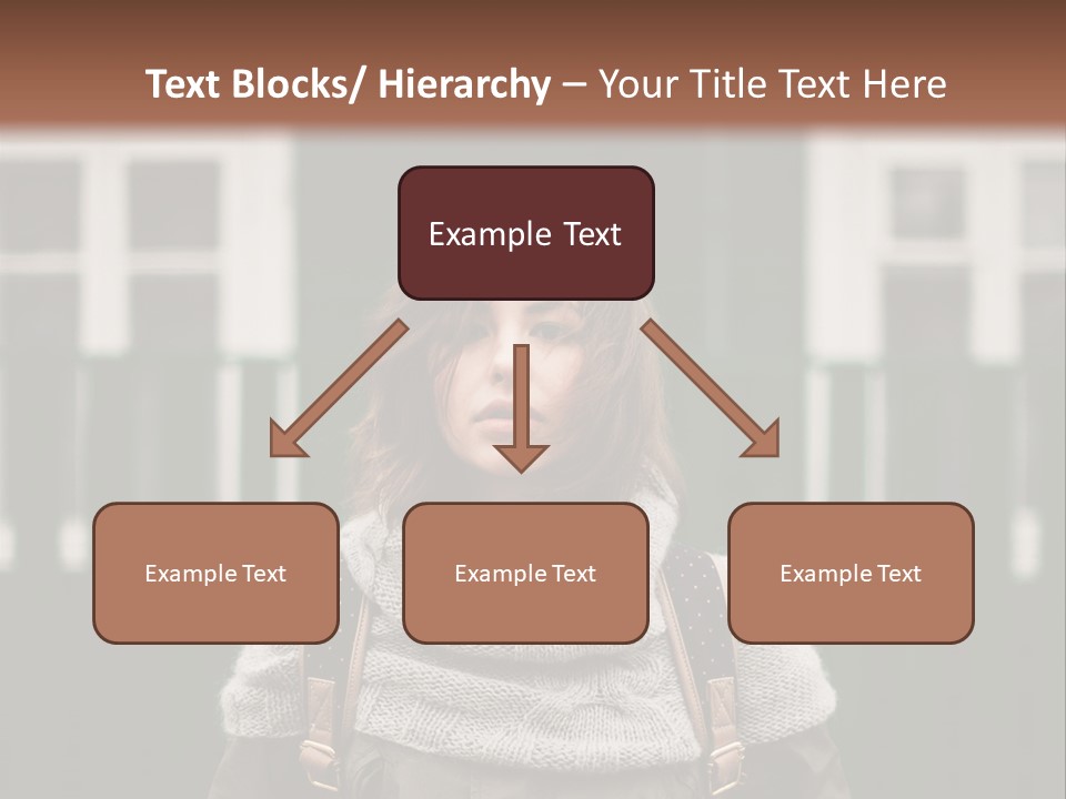 Yellow Sensual Girl PowerPoint Template