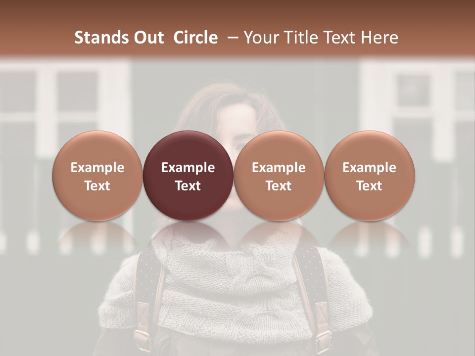 Yellow Sensual Girl PowerPoint Template