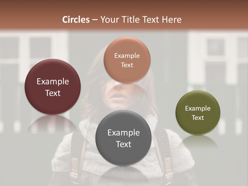 Yellow Sensual Girl PowerPoint Template