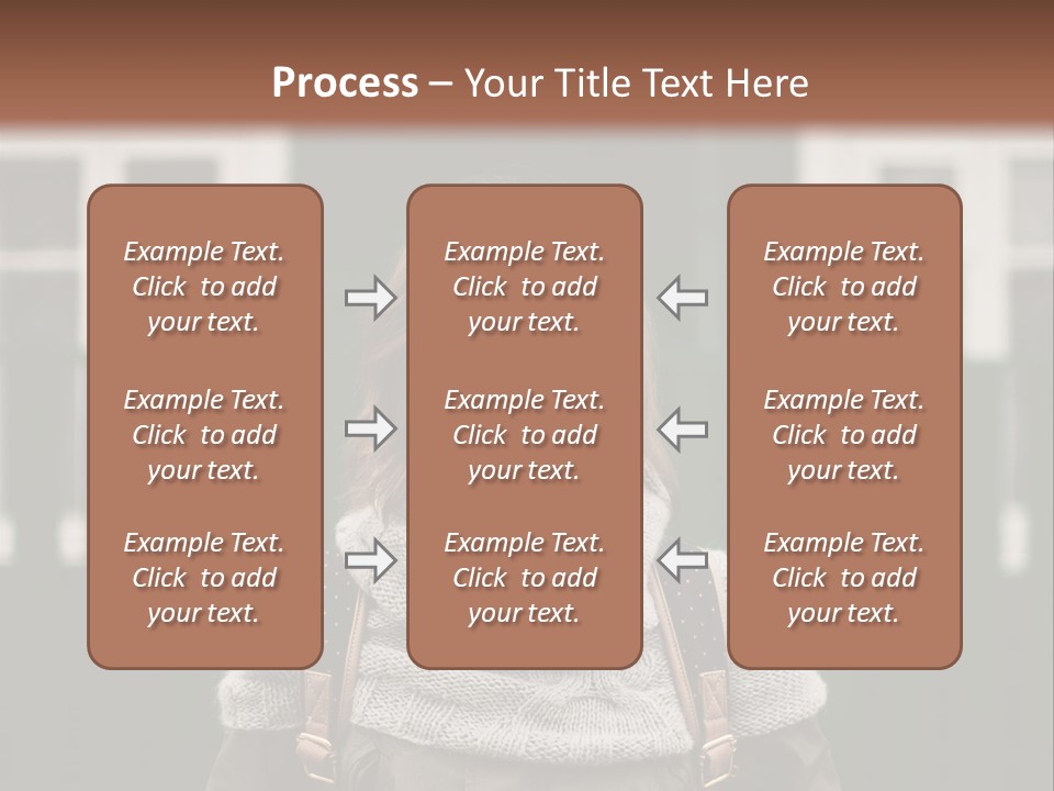 Yellow Sensual Girl PowerPoint Template