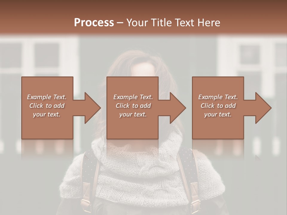 Yellow Sensual Girl PowerPoint Template