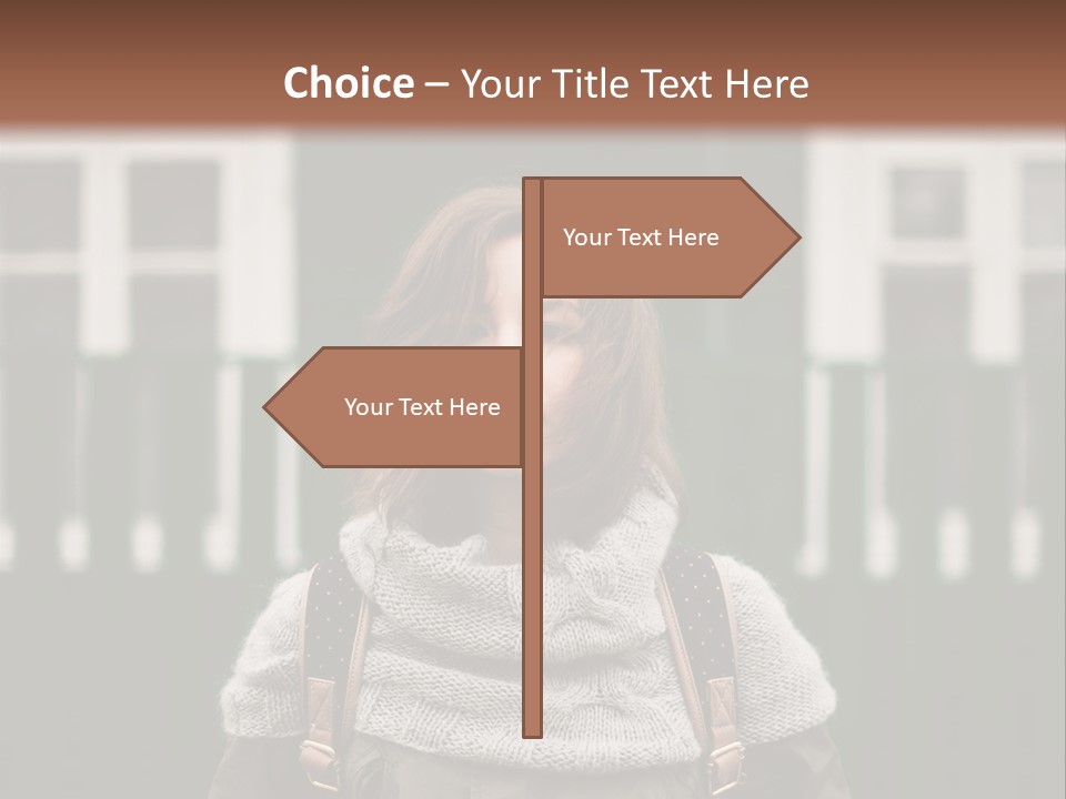 Yellow Sensual Girl PowerPoint Template