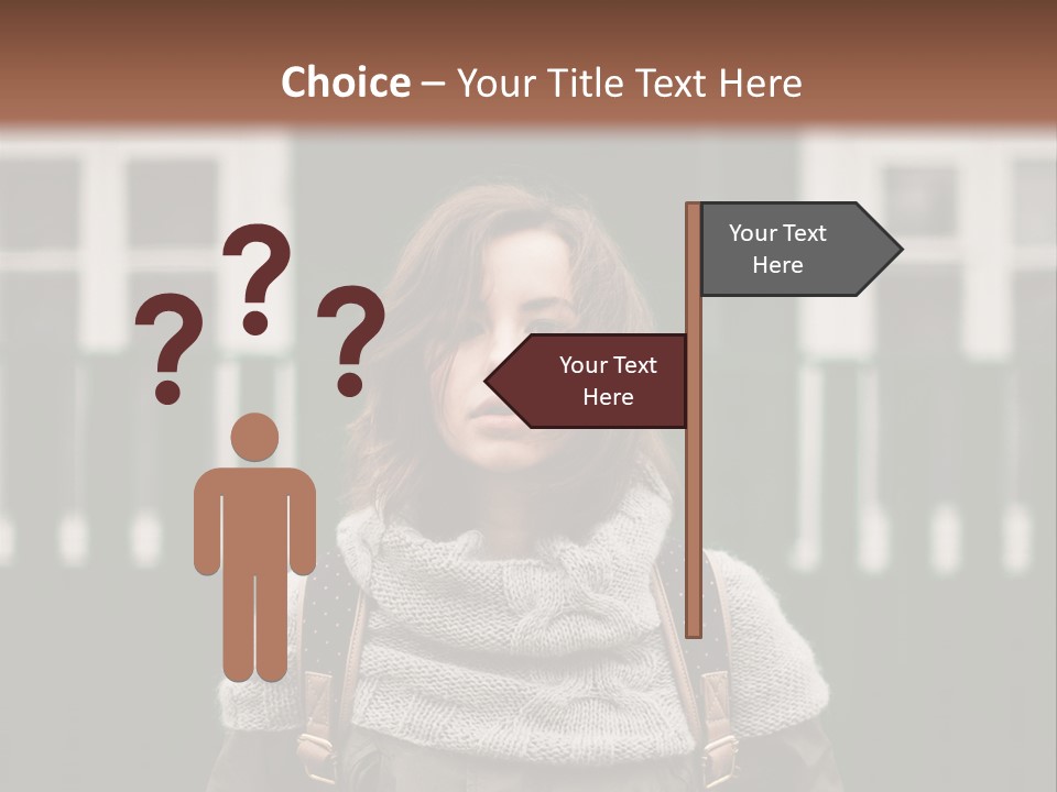 Yellow Sensual Girl PowerPoint Template