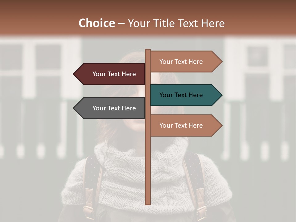 Yellow Sensual Girl PowerPoint Template