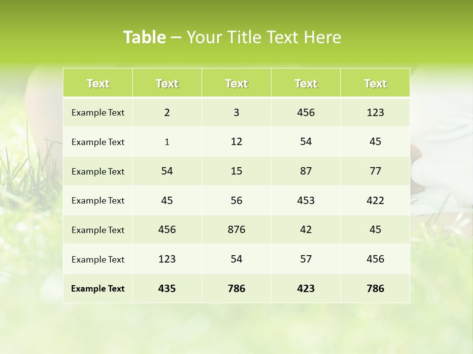 Two Children Laying In The Grass With Their Mouths Open PowerPoint Template