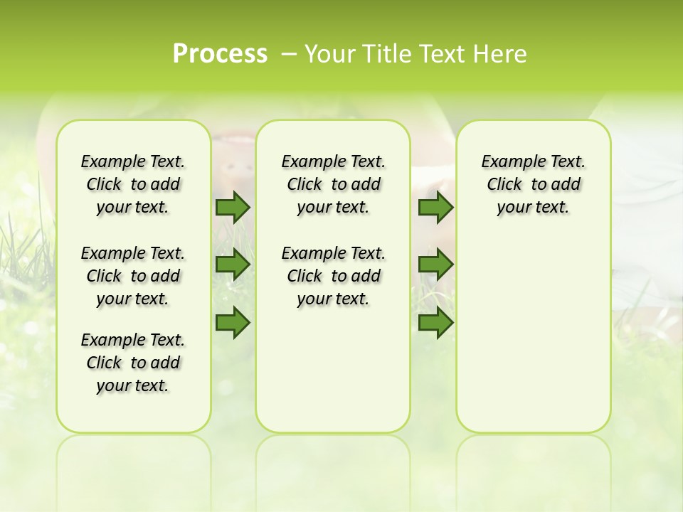 Two Children Laying In The Grass With Their Mouths Open PowerPoint Template