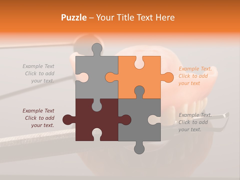 Dentistry Treatment Dentist PowerPoint Template