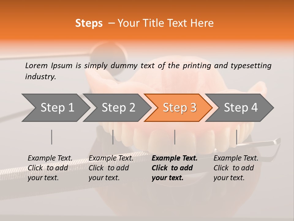Dentistry Treatment Dentist PowerPoint Template