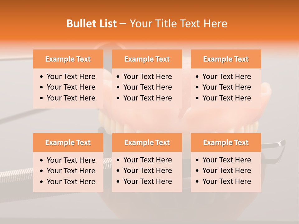 Dentistry Treatment Dentist PowerPoint Template