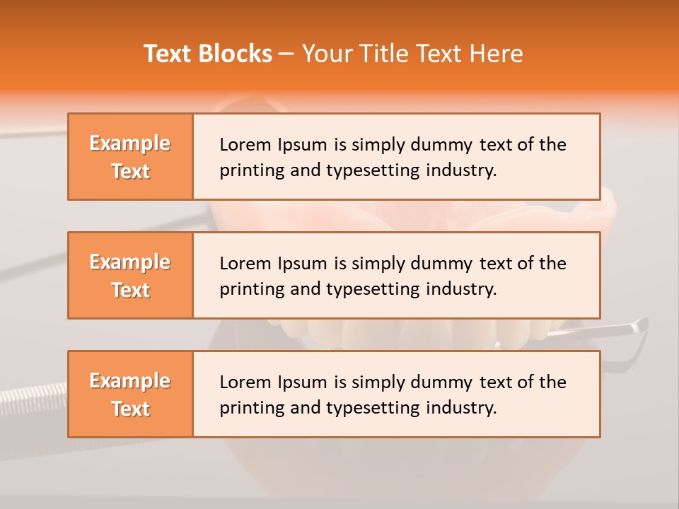 Dentistry Treatment Dentist PowerPoint Template