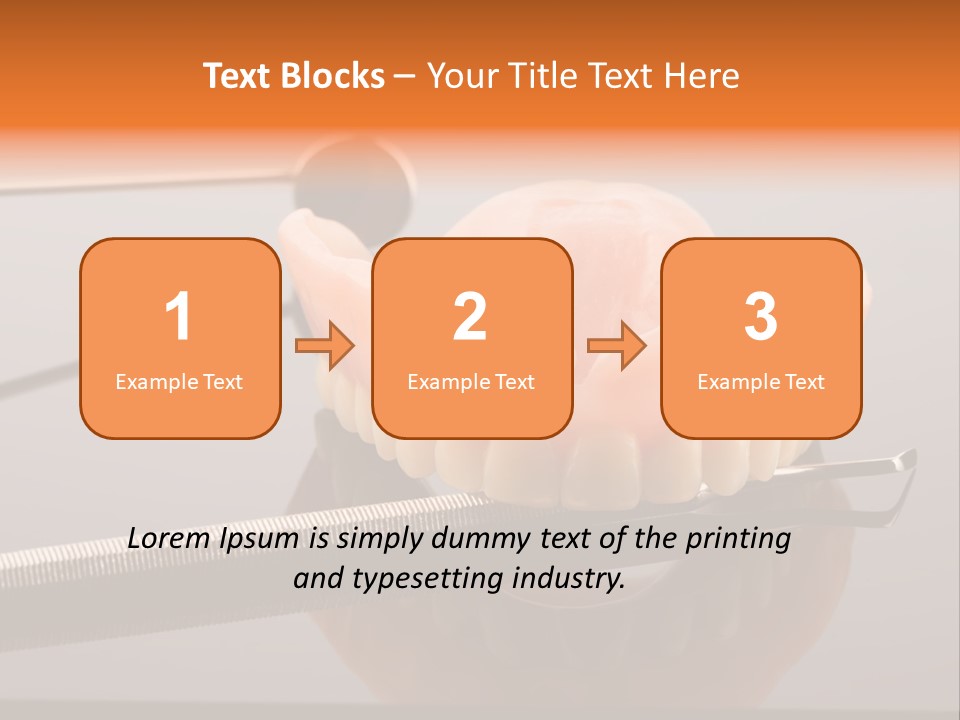 Dentistry Treatment Dentist PowerPoint Template