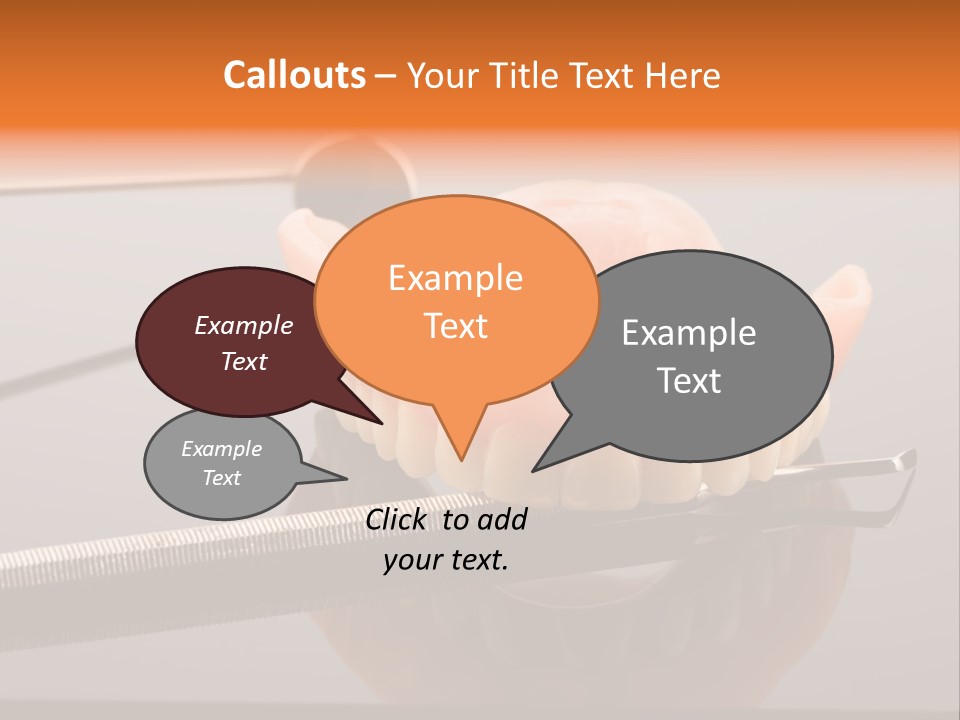 Dentistry Treatment Dentist PowerPoint Template
