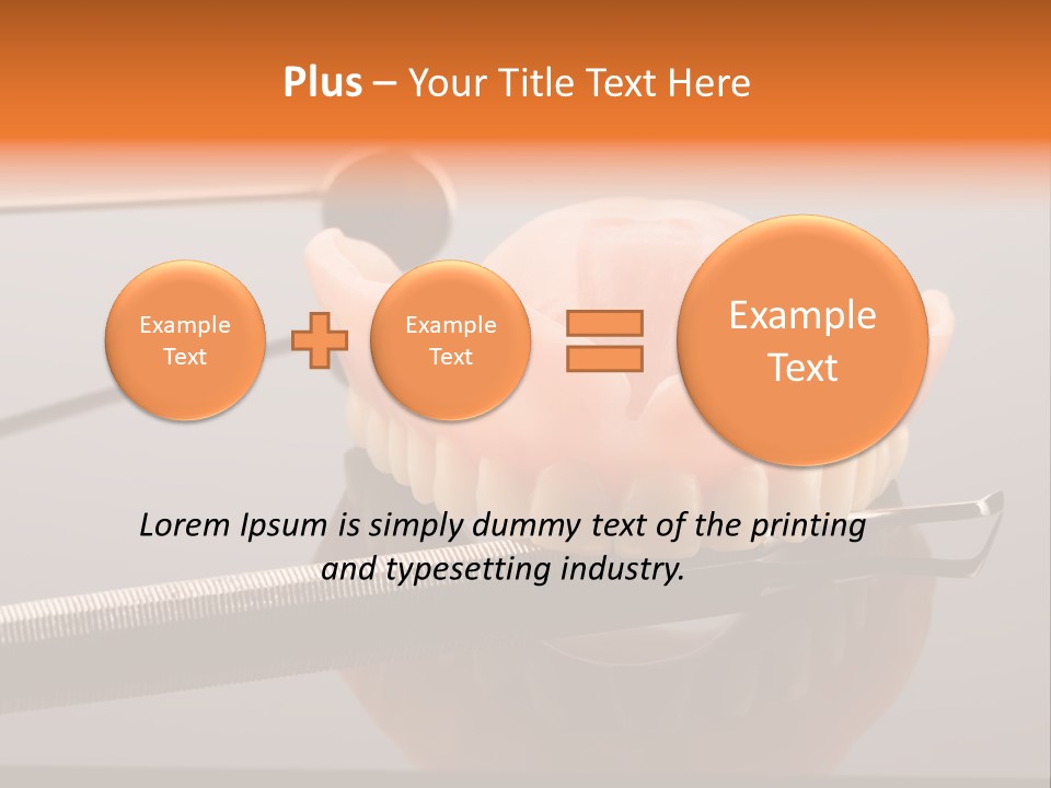 Dentistry Treatment Dentist PowerPoint Template