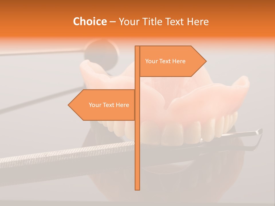 Dentistry Treatment Dentist PowerPoint Template