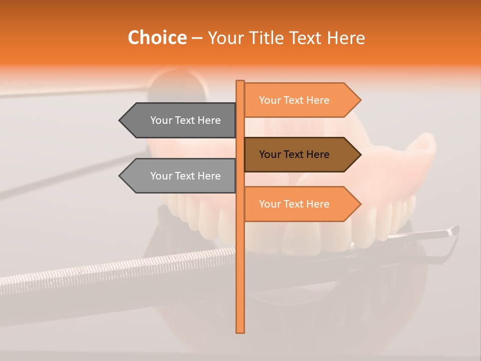 Dentistry Treatment Dentist PowerPoint Template