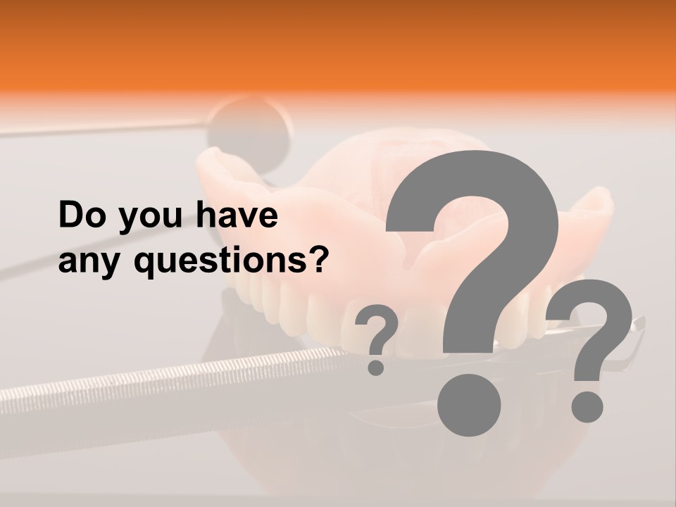 Dentistry Treatment Dentist PowerPoint Template