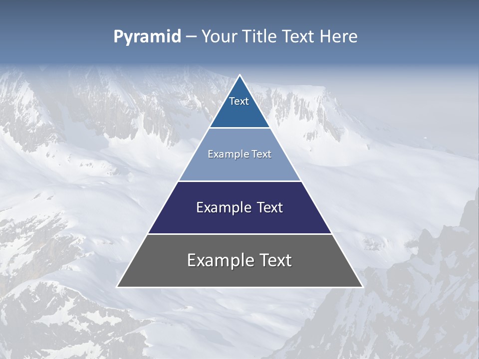 Altitude Mountain Cliff PowerPoint Template