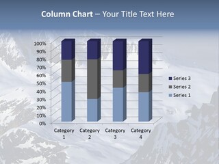 Altitude Mountain Cliff PowerPoint Template